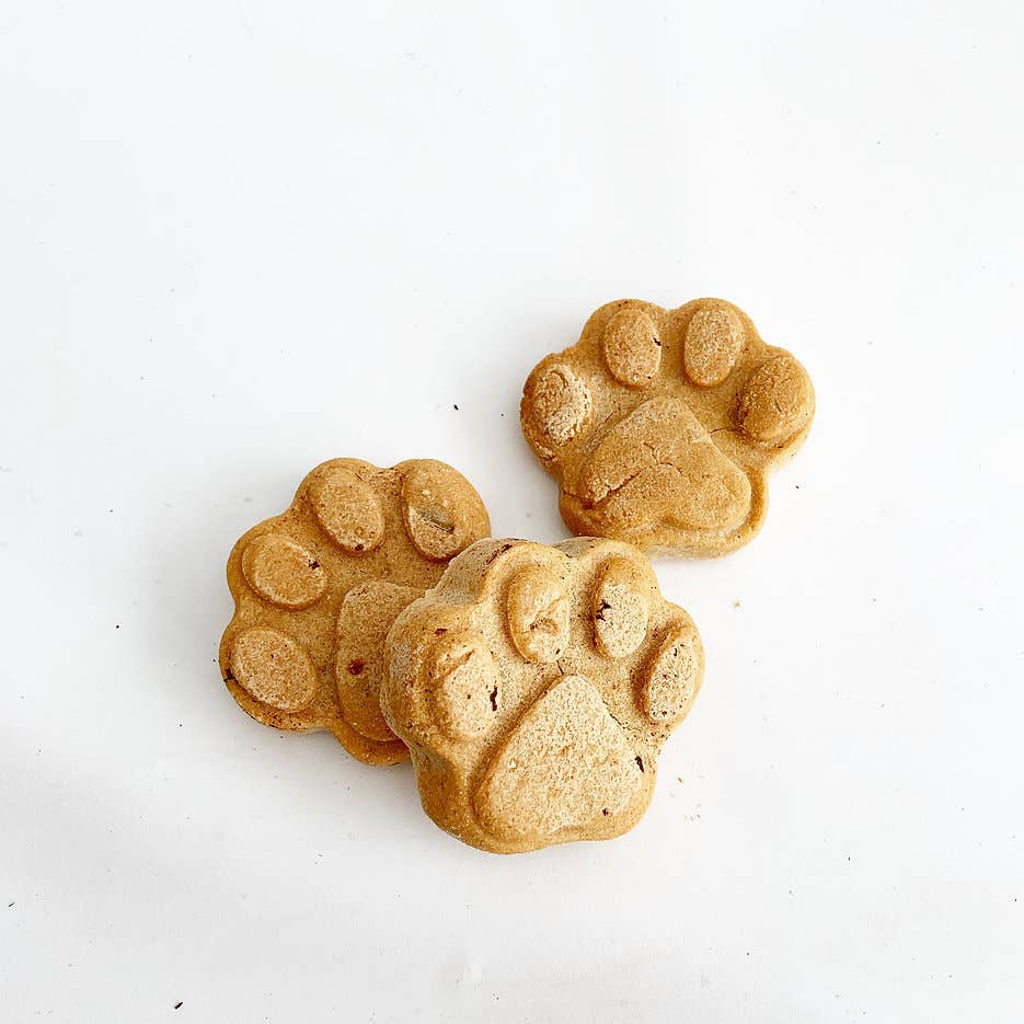 Bones & Whiskers - Wholesale Pet treats – Dog - Peanut Butter Pumpkin Paws0