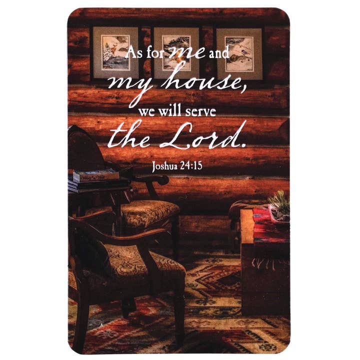 Tarjeta de bolsillo En cuanto a mí y a mi casa para venta al por mayor de Dicksons