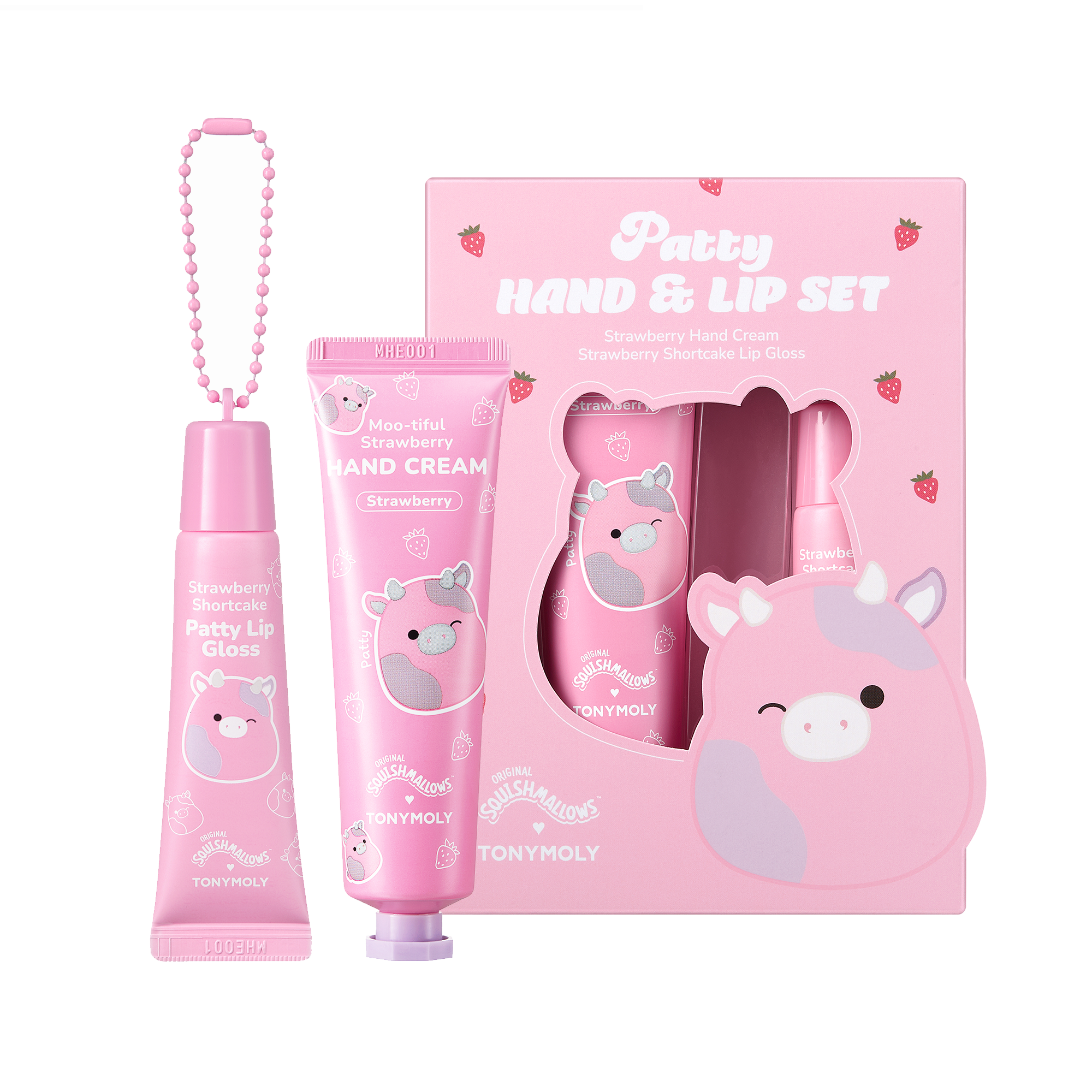 TONYMOLY - Wholesale Hand Cream/Lotion - Squishmallows x TONYMOLY Hand & Lip Set2