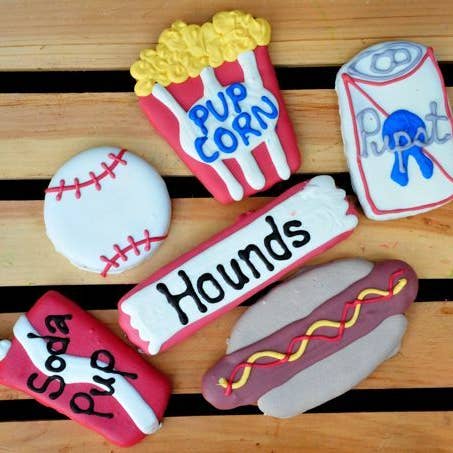 Baseball - Gâterie pour chien pour la vente par Taj Ma-Hound Bakery for Dogs