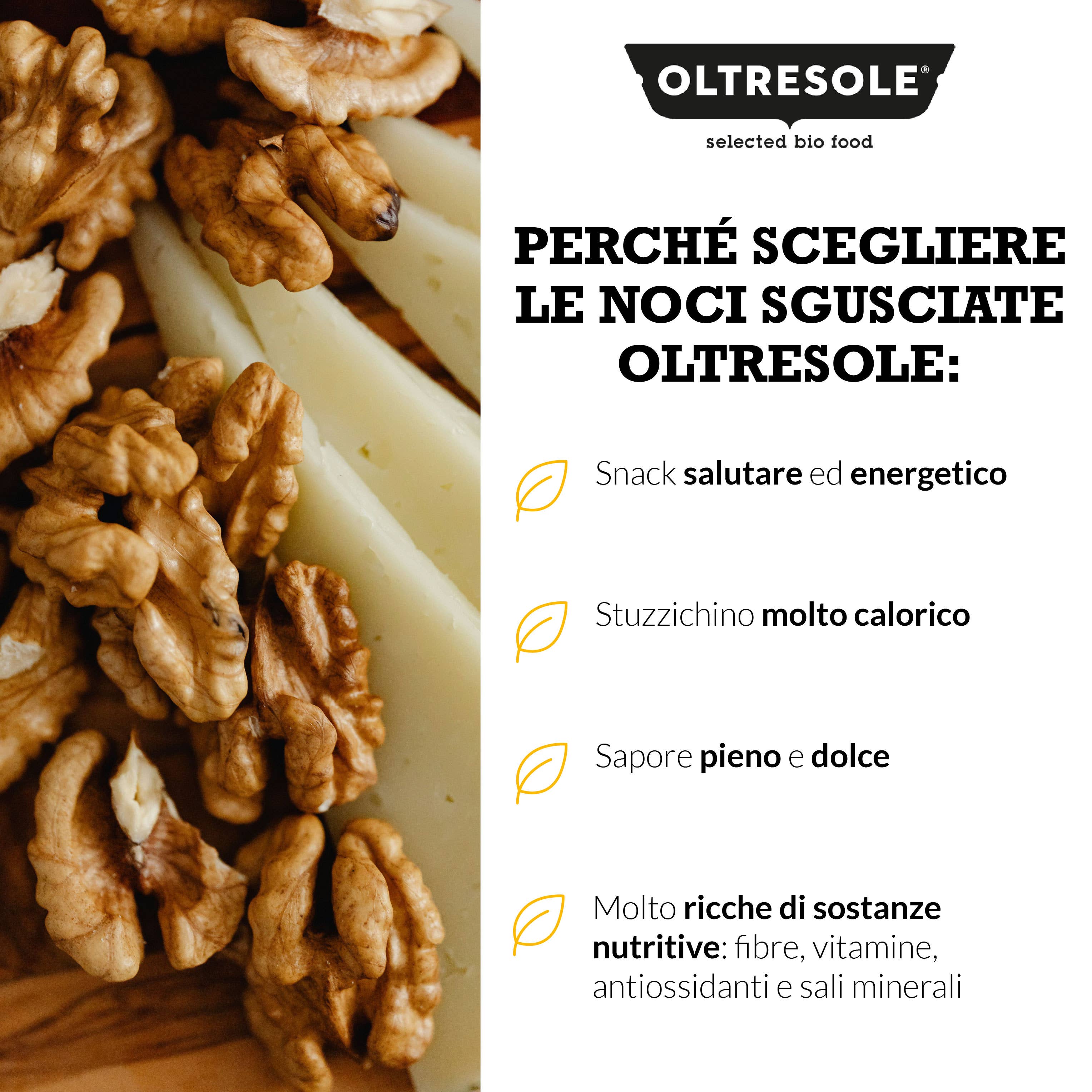 Oltresole – wholesale Nuts – HALVED SHELLED WALNUTS 1 Kg6