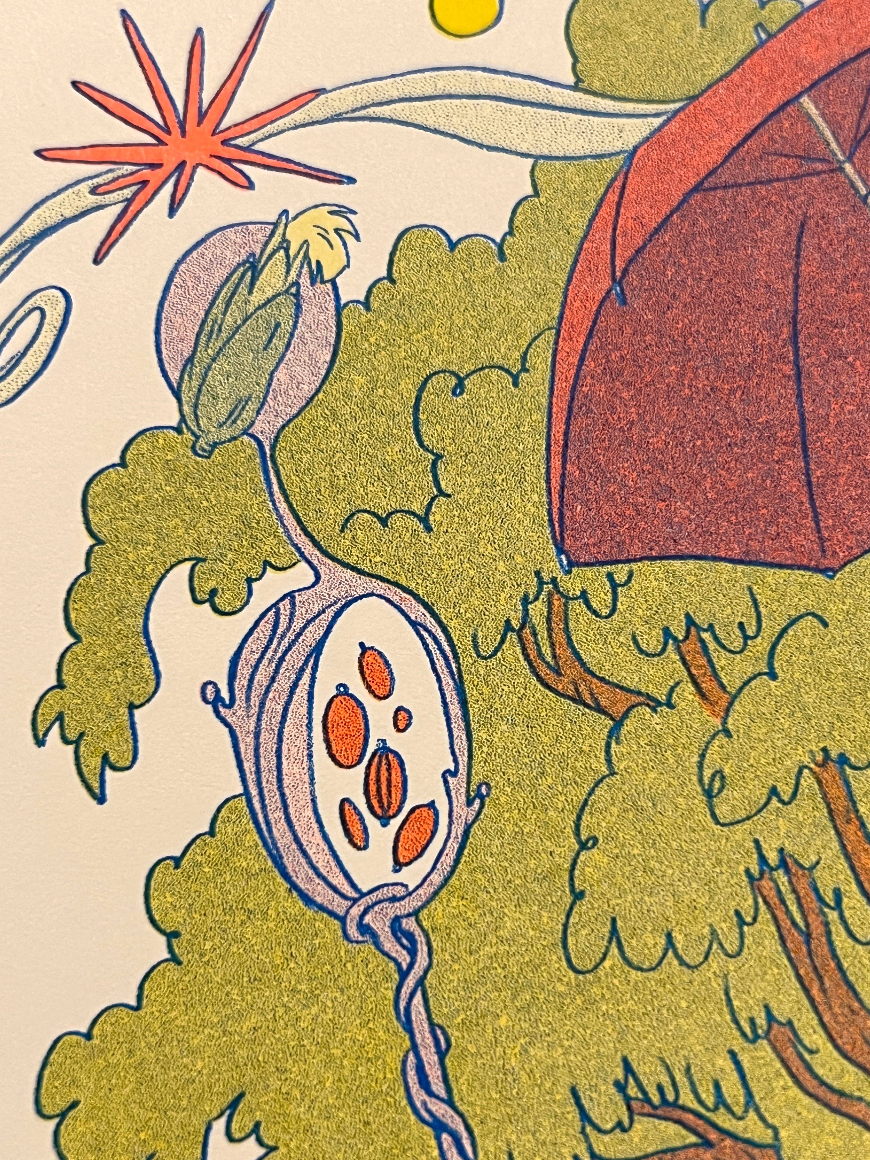 Natalie Andrewson - Wholesale Kunstprint - Totoro kleine Riso-print9