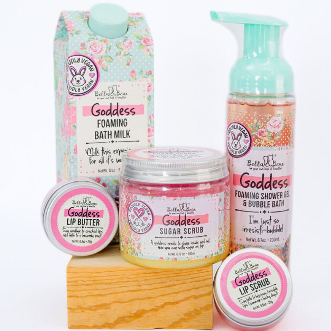Bella & Bear - Wholesale Bath & Body Set - Goddess Bath & Body Gift Set | Gift Set for Women | Teens9