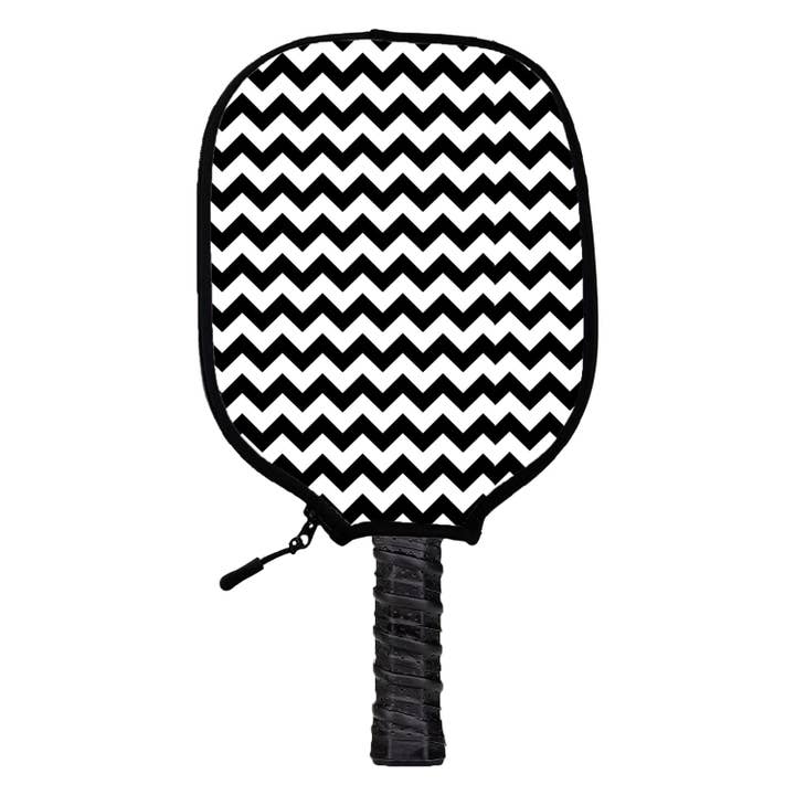 Housse noire Chevron Pickleball pour la vente par PickleBallerz