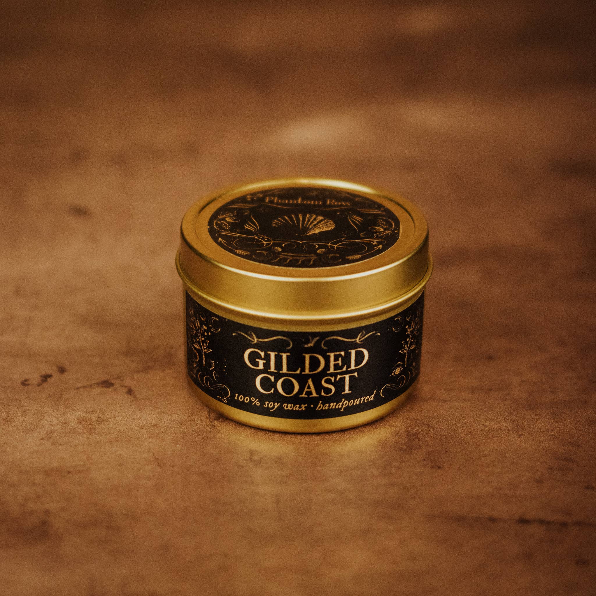 Phantom Row - Wholesale Jar/Filled Candle - Gilded Coast | Literary & Gothic-Inspired Jar Candle2