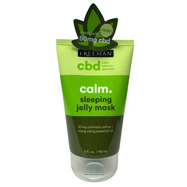 St. Louis Wholesale LLC - Wholesale Skincare Face Mask - Freeman CBD Sleeping Jelly Mask - #42784.CALM - 4OZ Sativa0