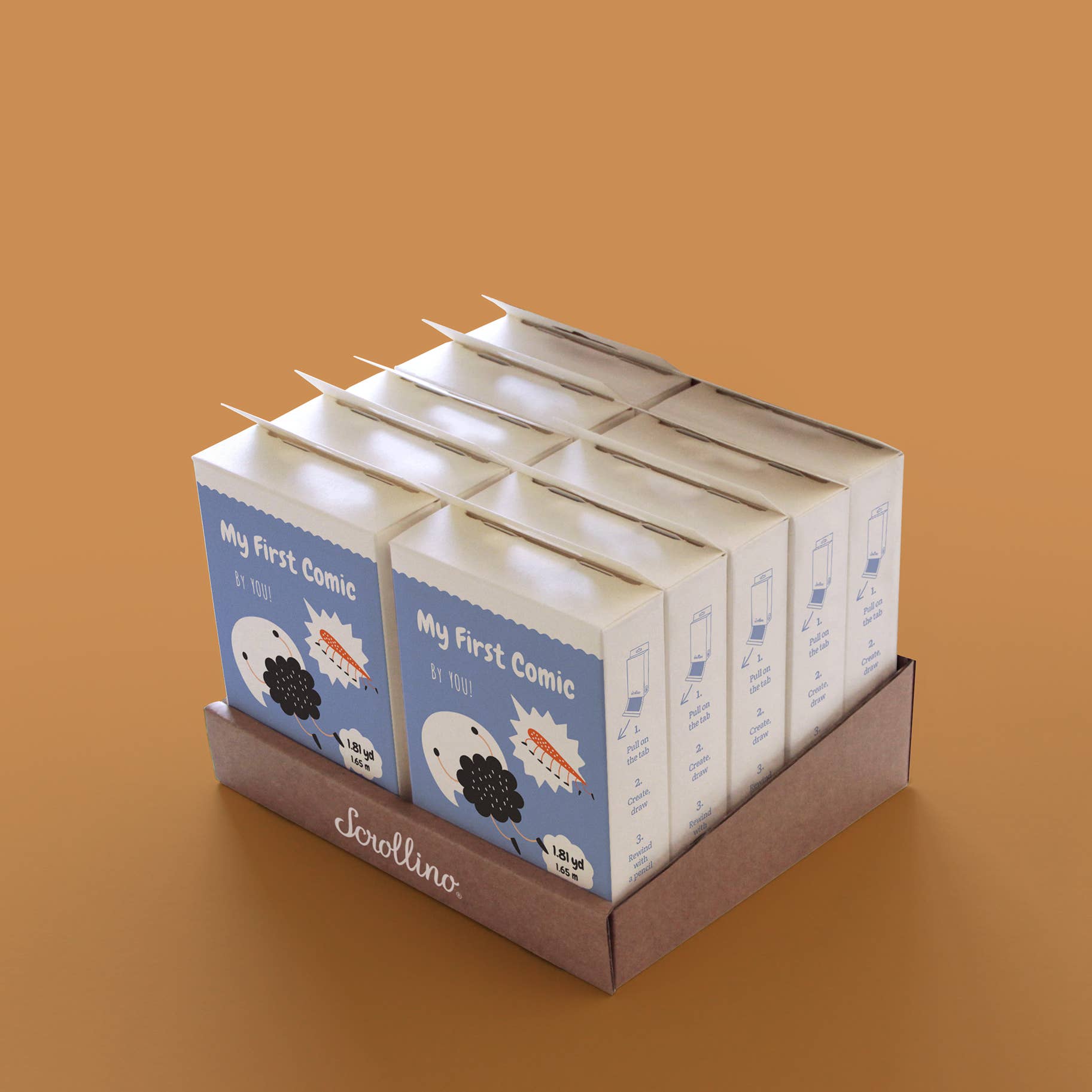 Scrollino - Wholesale Coloring & Activity Book - Kids & Baby - Fun Activity Book for Kids - Scrollino My First Comic4