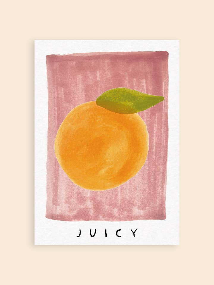 Sappige hand- en palmkunstdruk op gerecycled papier voor wholesale door Hand and Palm