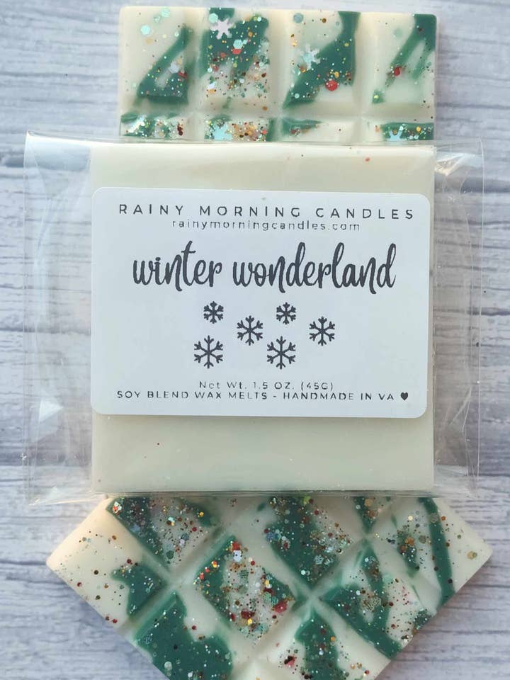 Winter Wonderland | Winter + Holiday Wax Melts for wholesale by Rainy Morning Candles