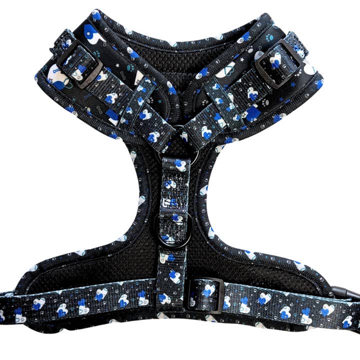 HUELLITAS INFINITAS - Wholesale Tuig voor huisdieren - Hond - Fantasy Hearts verstelbaar harnas1