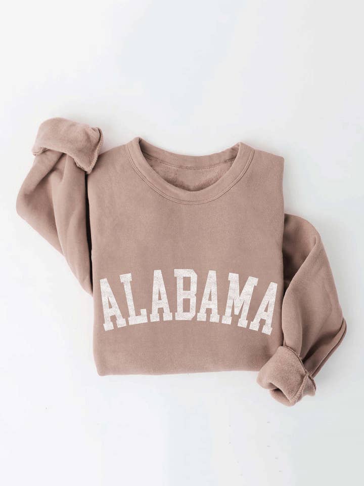 ALABAMA Graphic Sweatshirt for wholesale by OAT COLLECTIVE