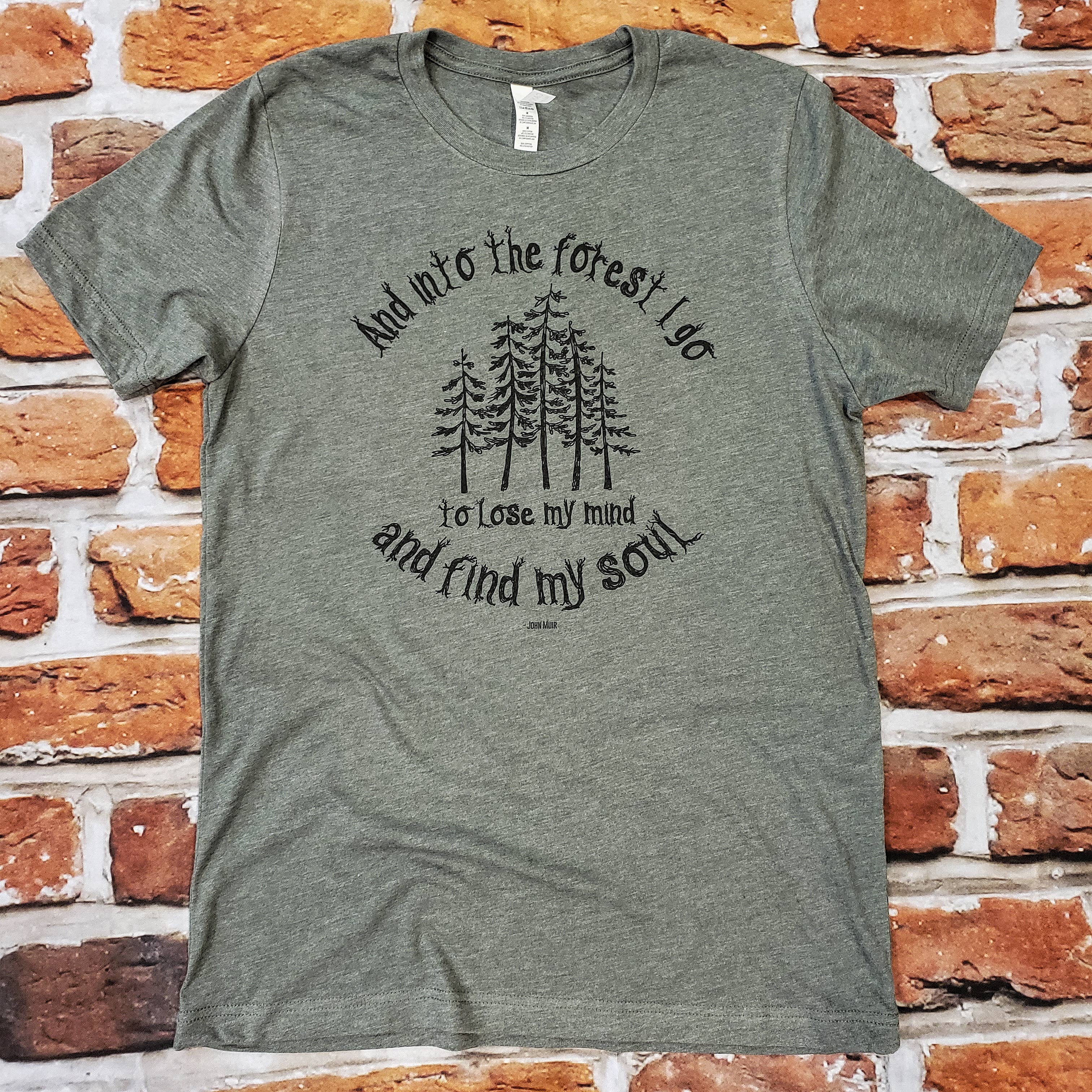 Madame Bagnabit - Wholesale Screen Printed T-Shirt - Women's - Into the Forest printed tshirt2