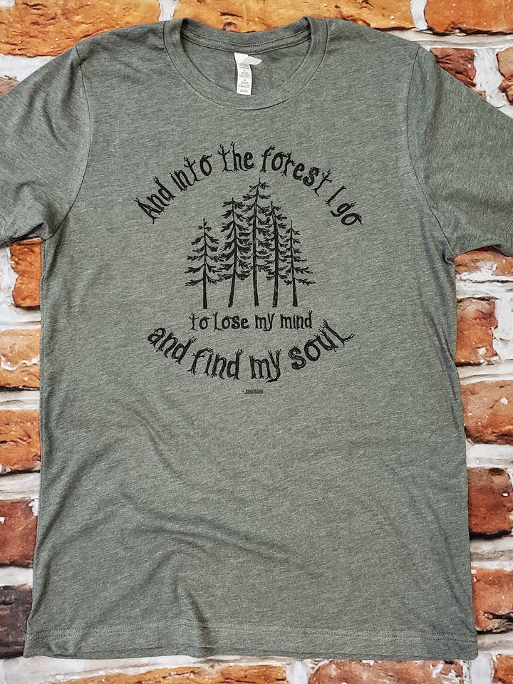 Madame Bagnabit - Wholesale Screen Printed T-Shirt - Women's - Into the Forest printed tshirt2