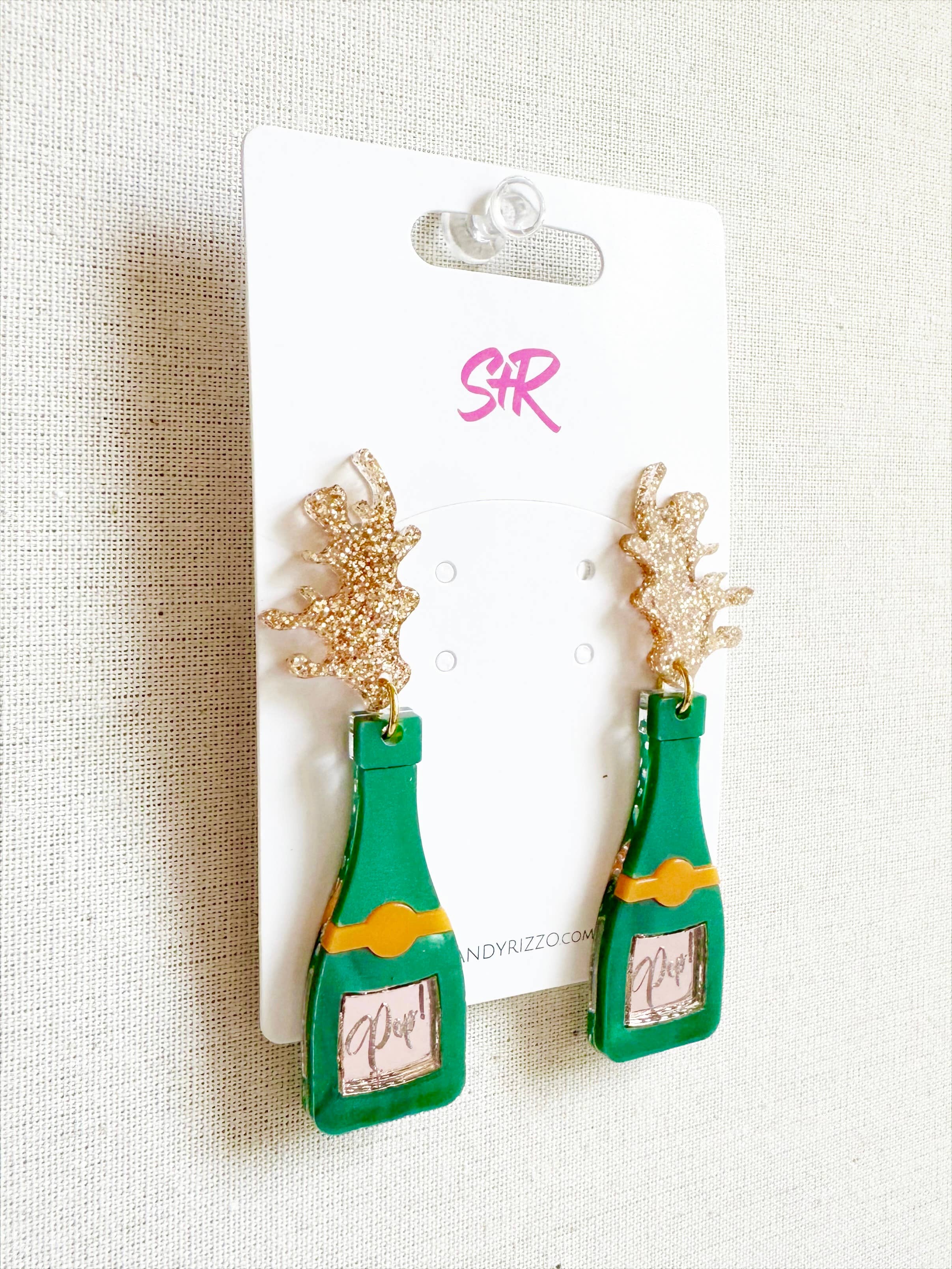 Sandy + Rizzo - Vente Boucles d'oreilles pendantes - Pendentif en acrylique Pop + Fizz5
