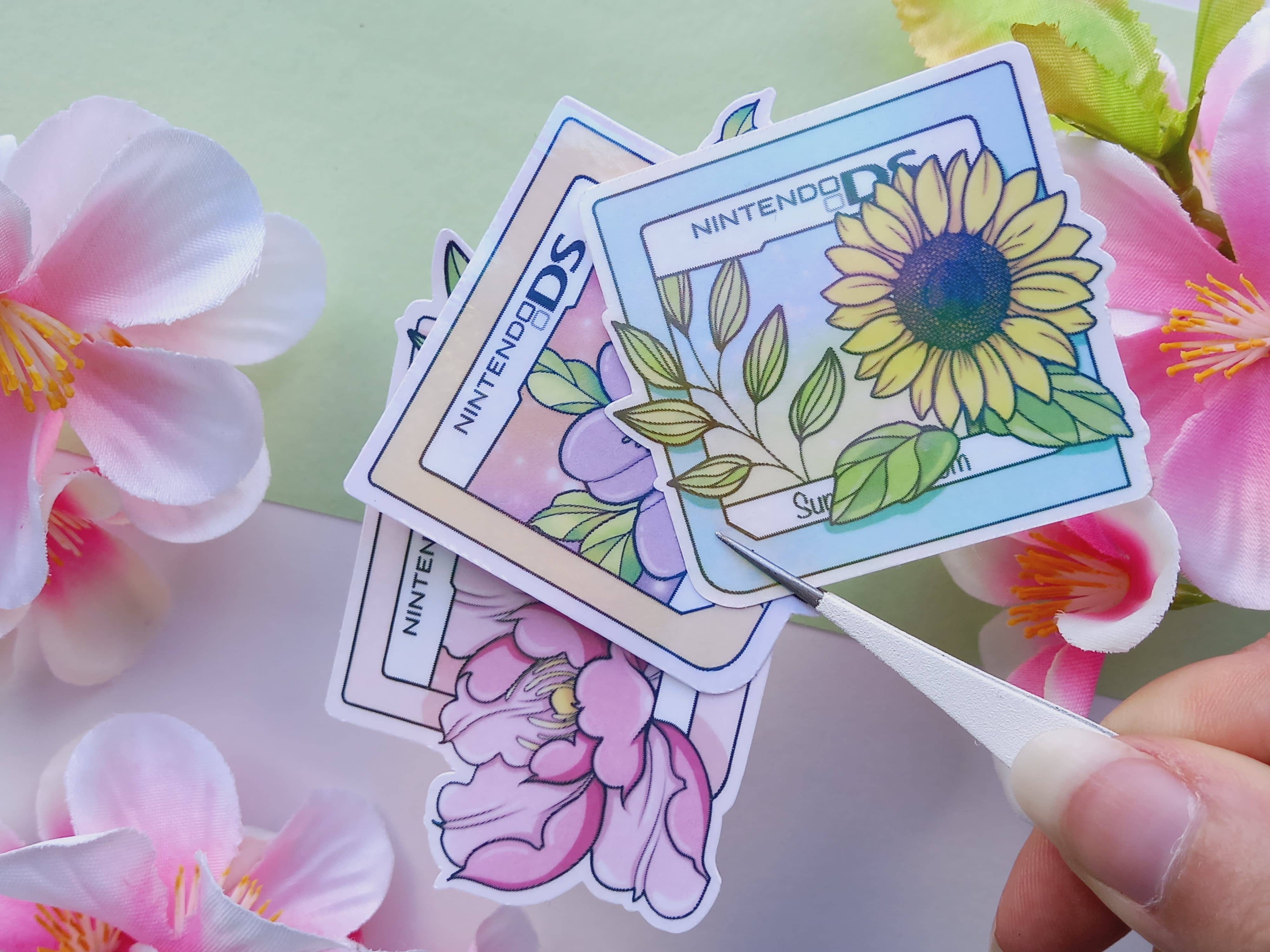 Arthelios Studio - Wholesale Sticker - Stickers “Floral Rom DS”2