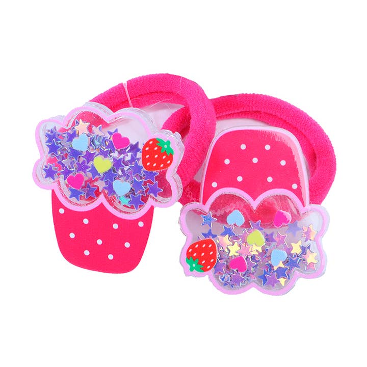 Confezione da 2 elastici per bambini con decorazioni per gelati per la vendita all'ingrosso da parte di IKILIFE S.L