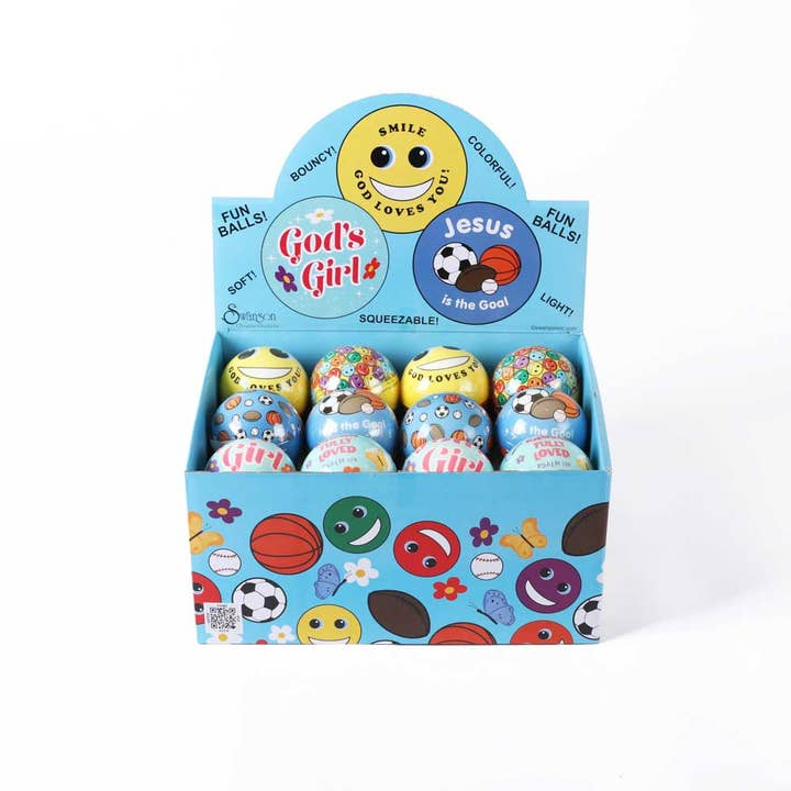 Assortiment de balles Soft Play - lot de 24 pour la vente par Swanson Christian Products