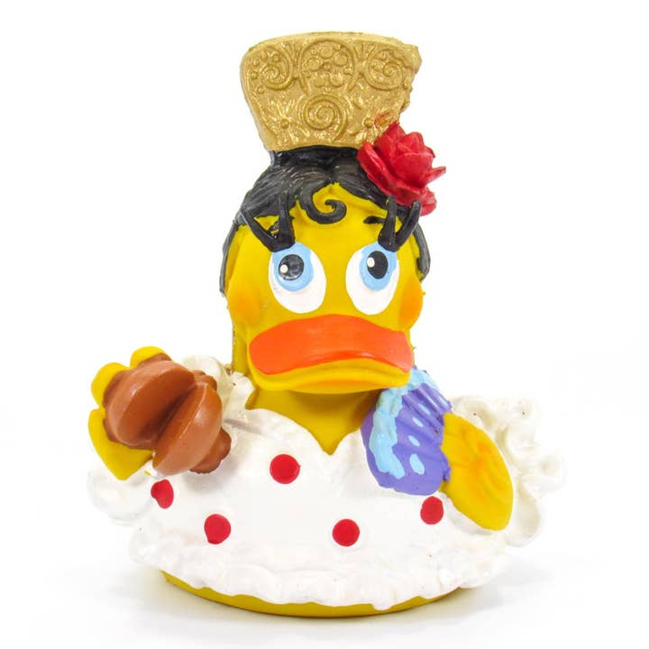 Ducks in the Window - Vente Jouet pour le bain – bébé - Canard en caoutchouc blanc, danseur espagnol