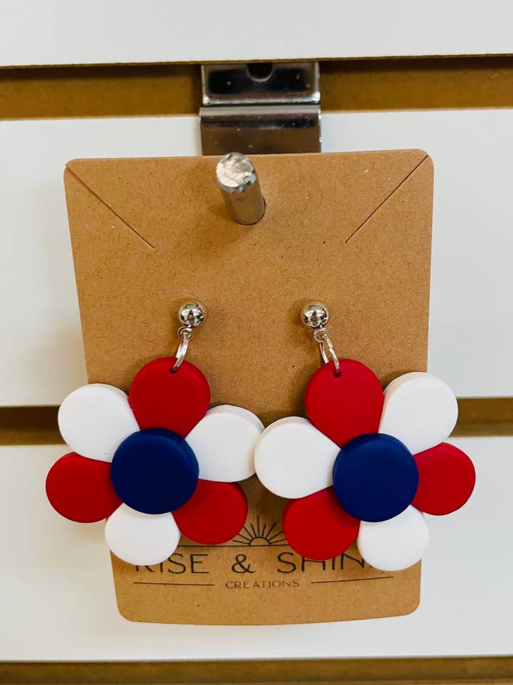 Patriotiske blomster for engroshandel hos Rise and Shine Creations