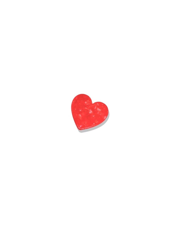 Hand-painted Heart Brooch Pin for wholesale by Solar Eclipse