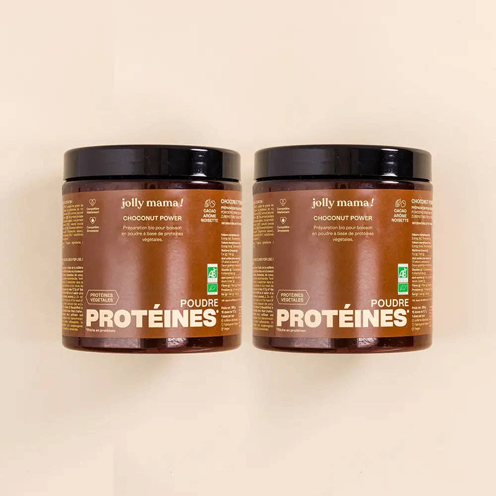 JOLLY MAMA - Wholesale Powdered Health Drink - Organic plant protein powder with cocoa and hazelnut flavor5