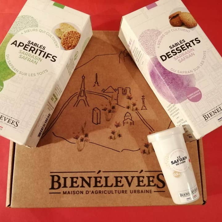 ** NAVIDAD: caja de azafrán excepcional** para venta al por mayor de BienÉlevées