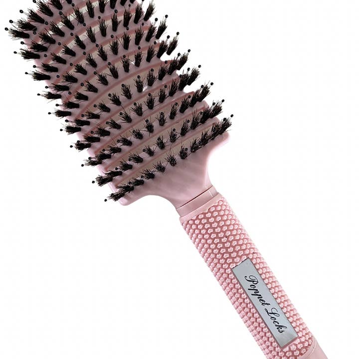 Poppet Locks - Wholesale Hair brush/comb - Baby Pink hair brush