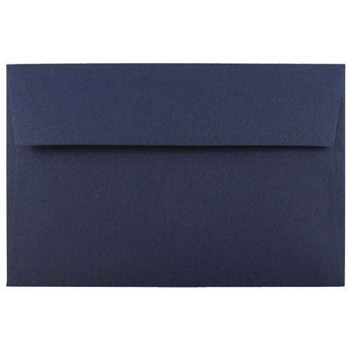 A10 Invitation Envelopes, 6 x 9.5, Navy Blue, 1000 for wholesale by JAM PAPER