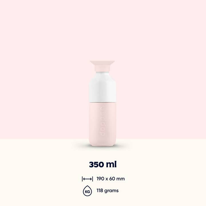 Dopper - Wholesale Water Bottle - Dopper Steel Soft Pink 350ml Reusable Water Bottle1