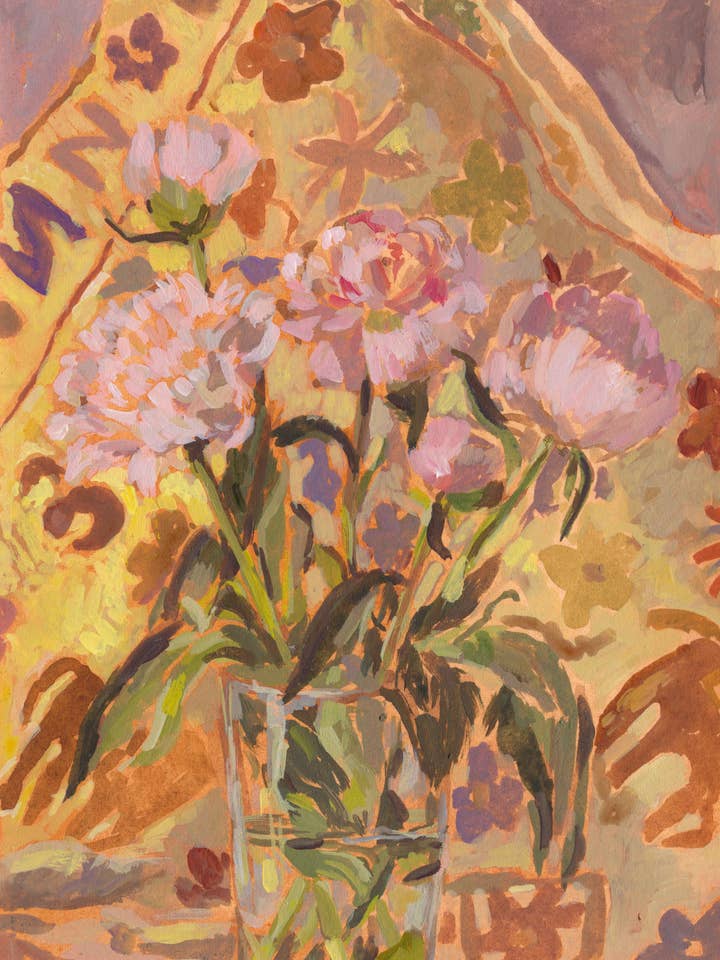 Art Print - I walked with the trees (Kopiëren) voor wholesale door Fine Artist Lieke Koster