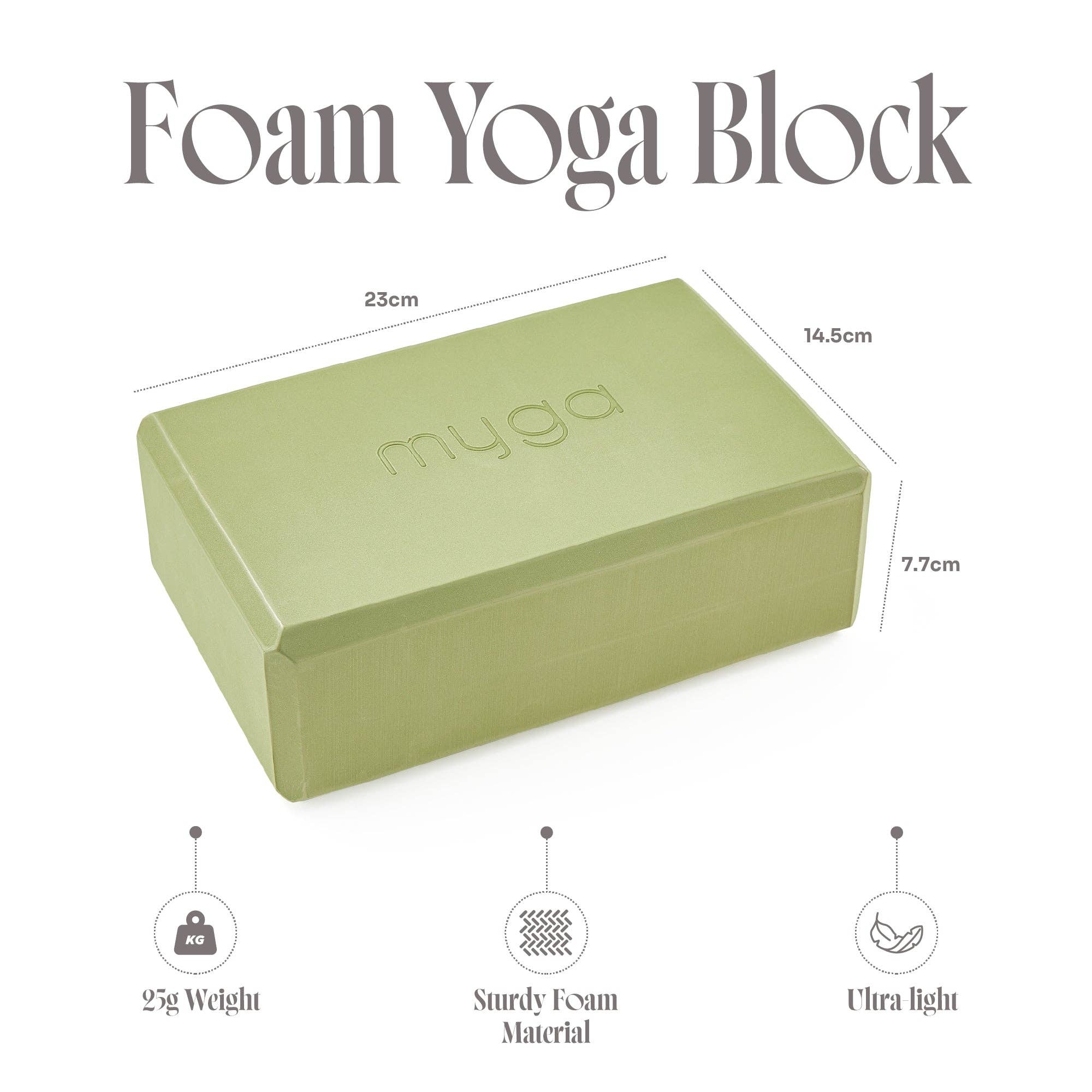 Myga - Wholesale Fitness Equipment - Foam Yoga Block - 6 Colours Available58