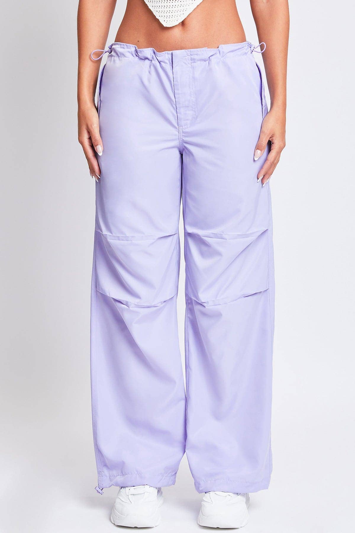 YMI - Wholesale Pants - Women's - Relaxed Nylon Parachute Pants-P1761N126