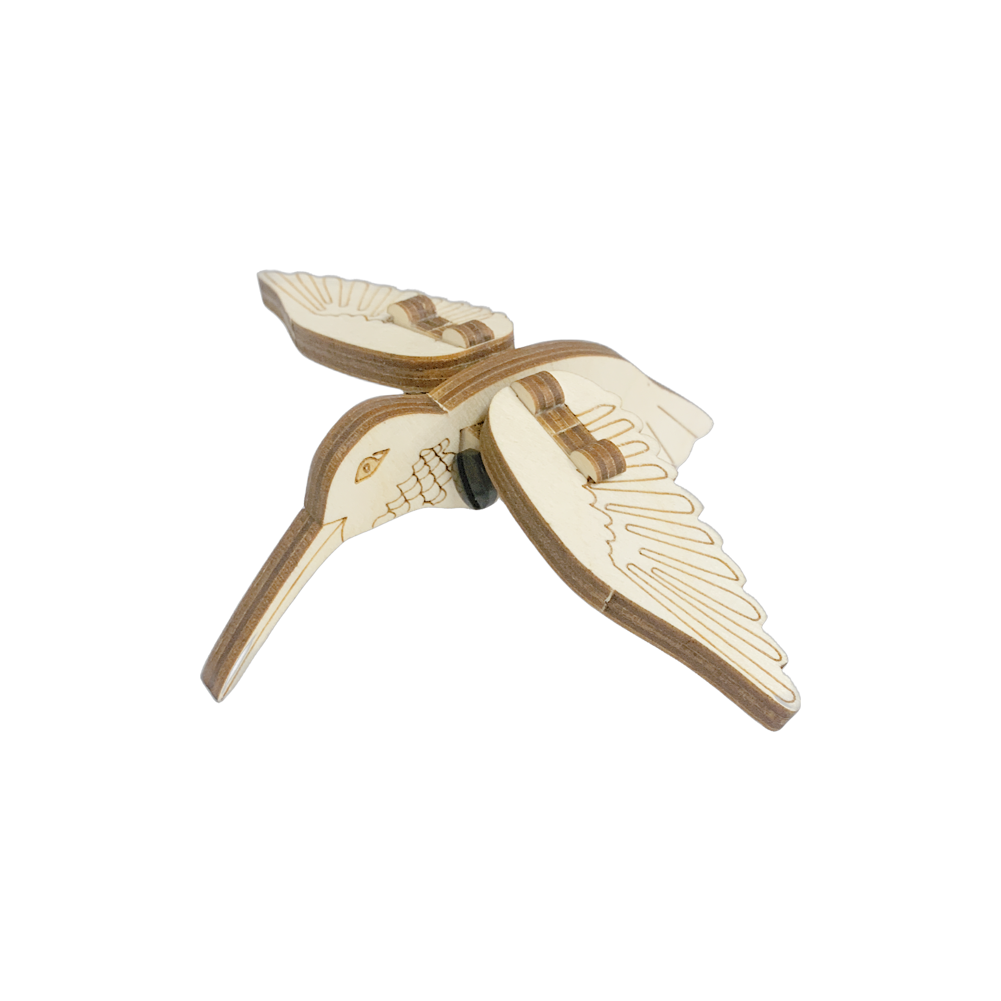 Zootility – wholesale Pussel - Barn – Bird TekPets - träpussel för DIY STEM-lek3