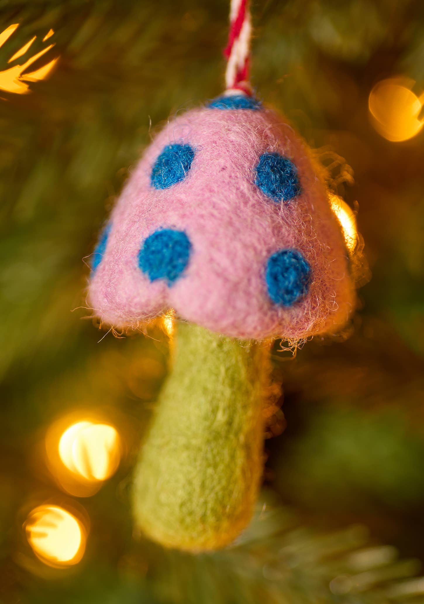 Namaste - Wholesale Christmas Decoration - Felt Mushroom Decoration2