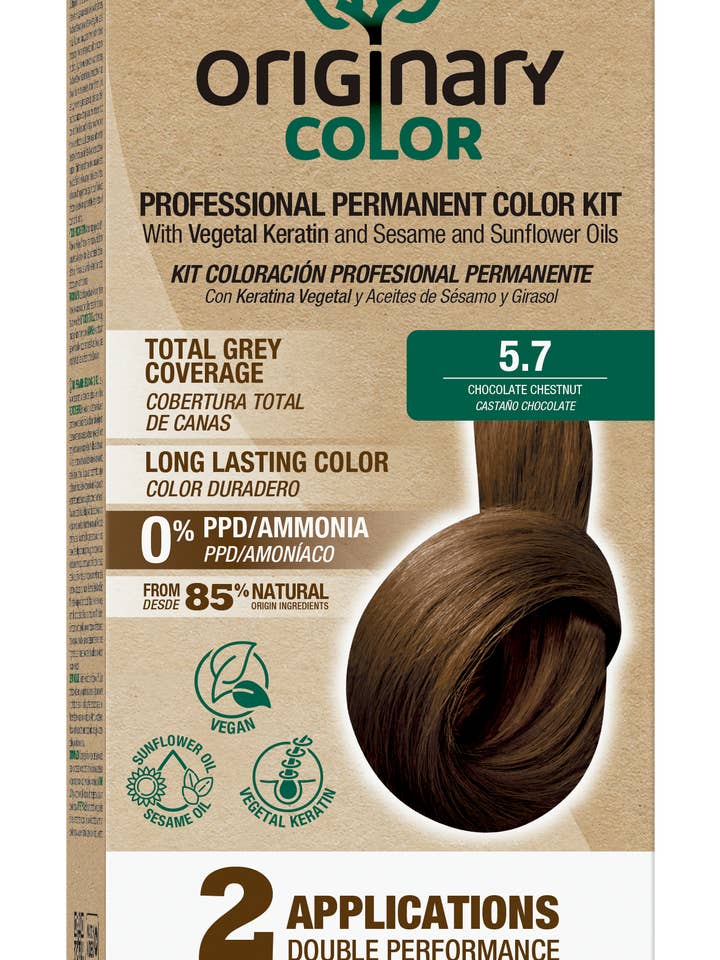 Tintura de Cabelo ORIGINARY 5.7 Castanho Chocolate por atacado de ORIGINARY Color