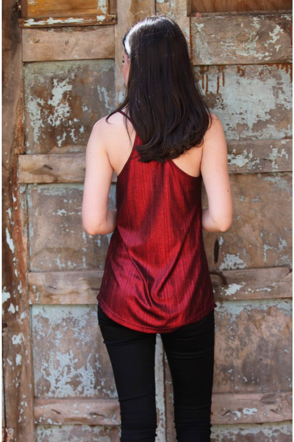 ANGIE – Tops – Mulher por atacado – X2543-METAL15