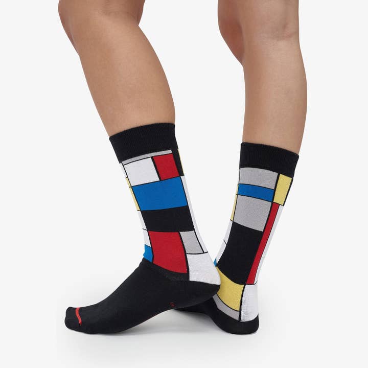 ART SOX - MuseARTa GmbH - Wholesale Socks - Unisex - Piet Mondrian - Composition with Red, Blue and Yellow