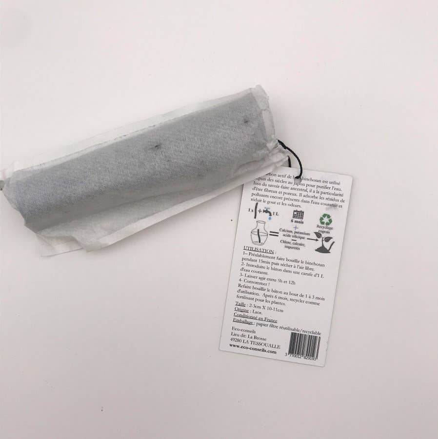 Éco-conseils - Wholesale Water Filter - Binchotan Charcoal Stick1