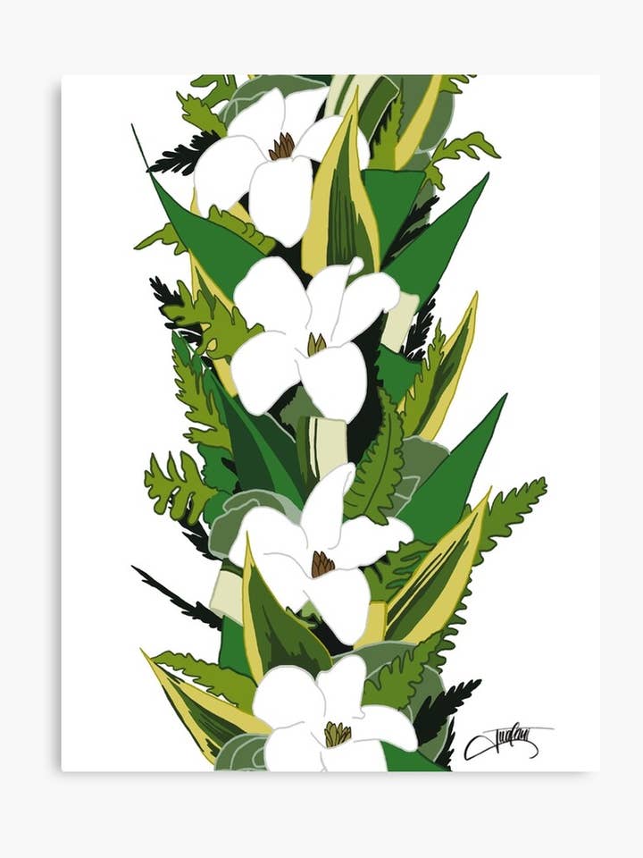 A Lei For You Art Print for wholesale by Iwalanis Creations