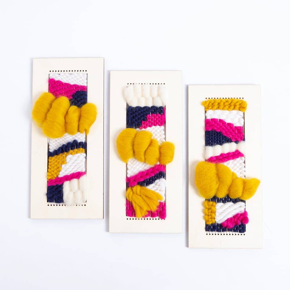 Wool Couture Company – Engroshandel DIY-hobbysæt – 3 Sisters væveramme-sæt2