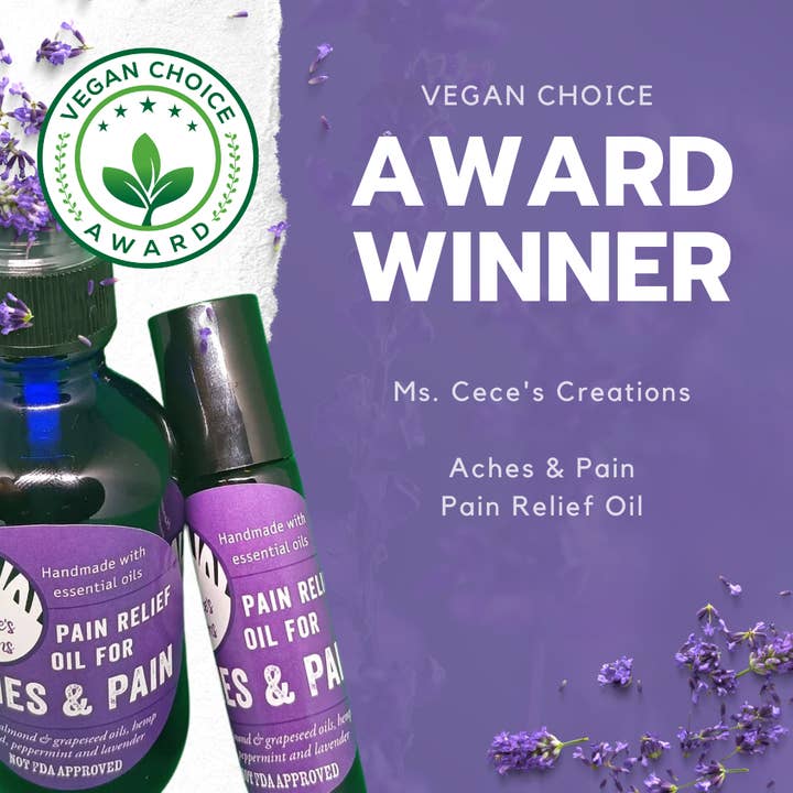 Aches & Pain - Pain Relief Oil for wholesale by Ms. Cece's Creations