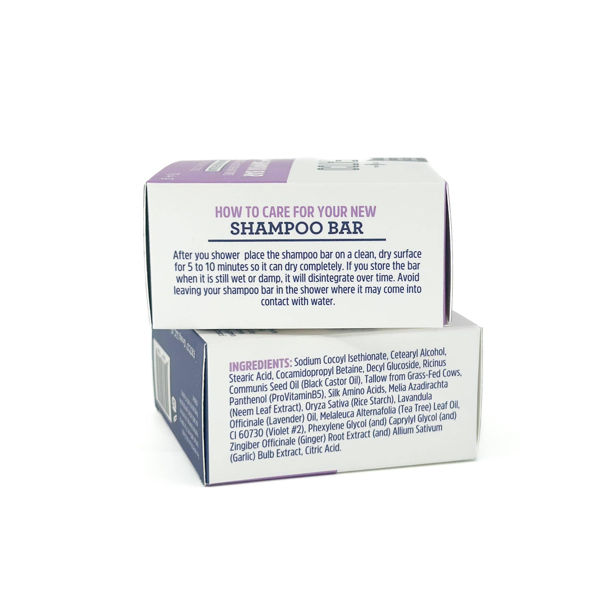 FATCO – wholesale Shampoo puck/solid shampoo – Purple Shampoo Bar3