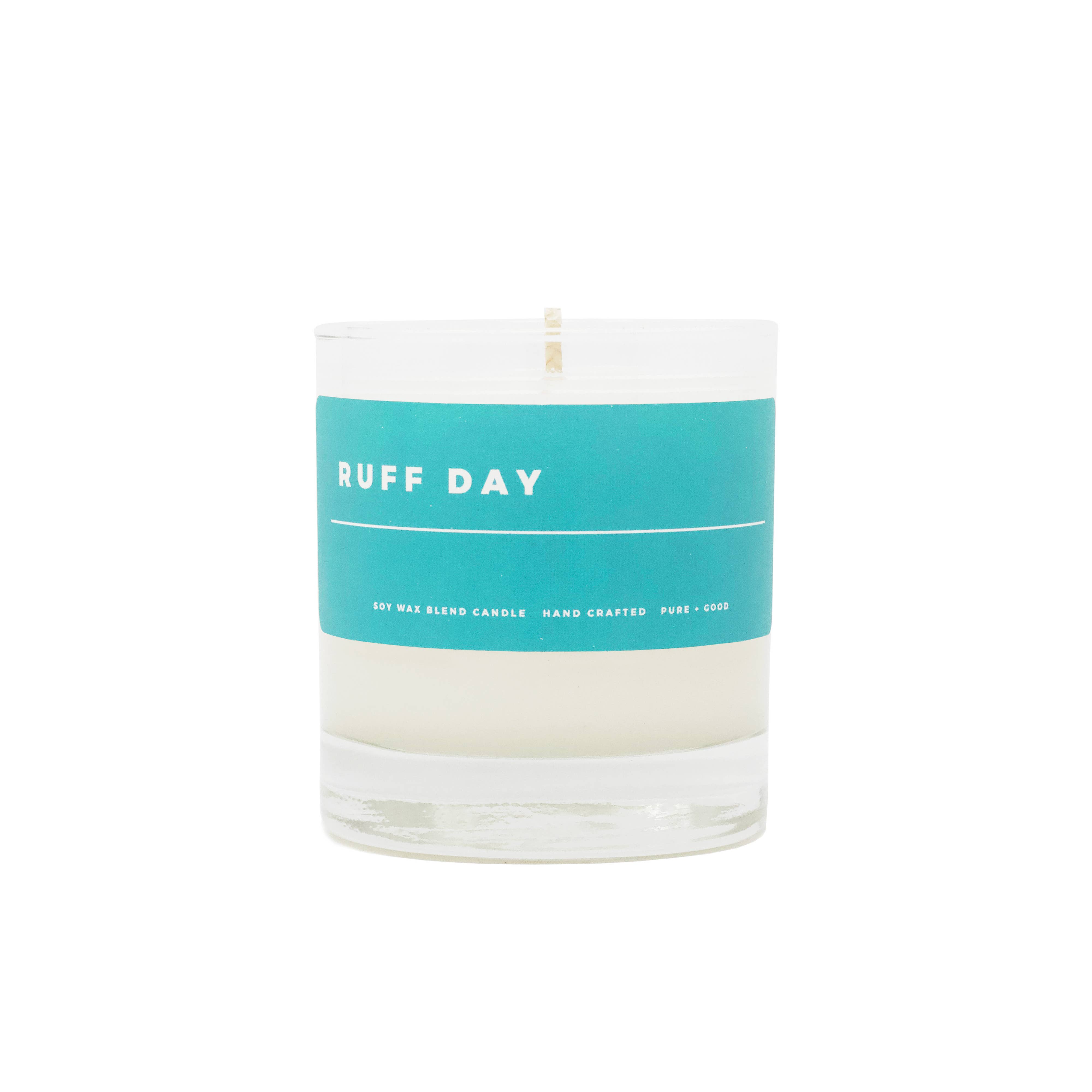 Pure + Good - Wholesale Jar/Filled Candle - Ruff Day: Lavender + Cedarwood, Soy Wax Blend Candle1