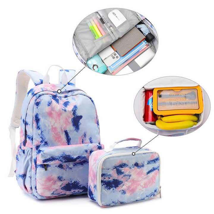 wandf - Wholesale Backpack – Child - Gradient Printed Backpack for Middle/High School Students3