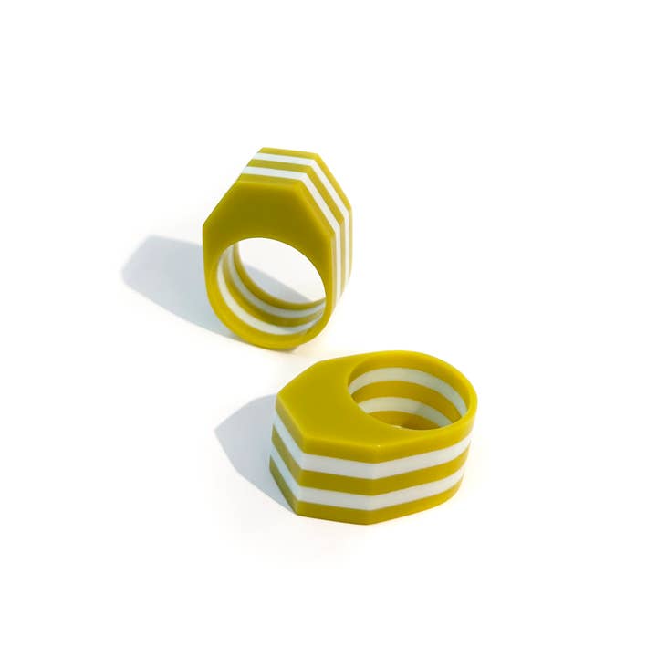 Combinist Goods - Wholesale Cocktail/Statement Ring - Form Ring8