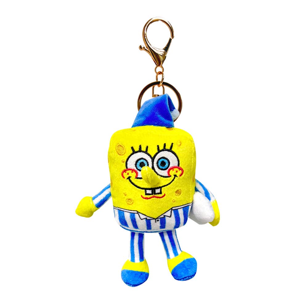 K-Wonderland – Porta-chaves - Unissexo por atacado – Coleção de Porta-Chaves de Peluche SpongeBob & Patrick15