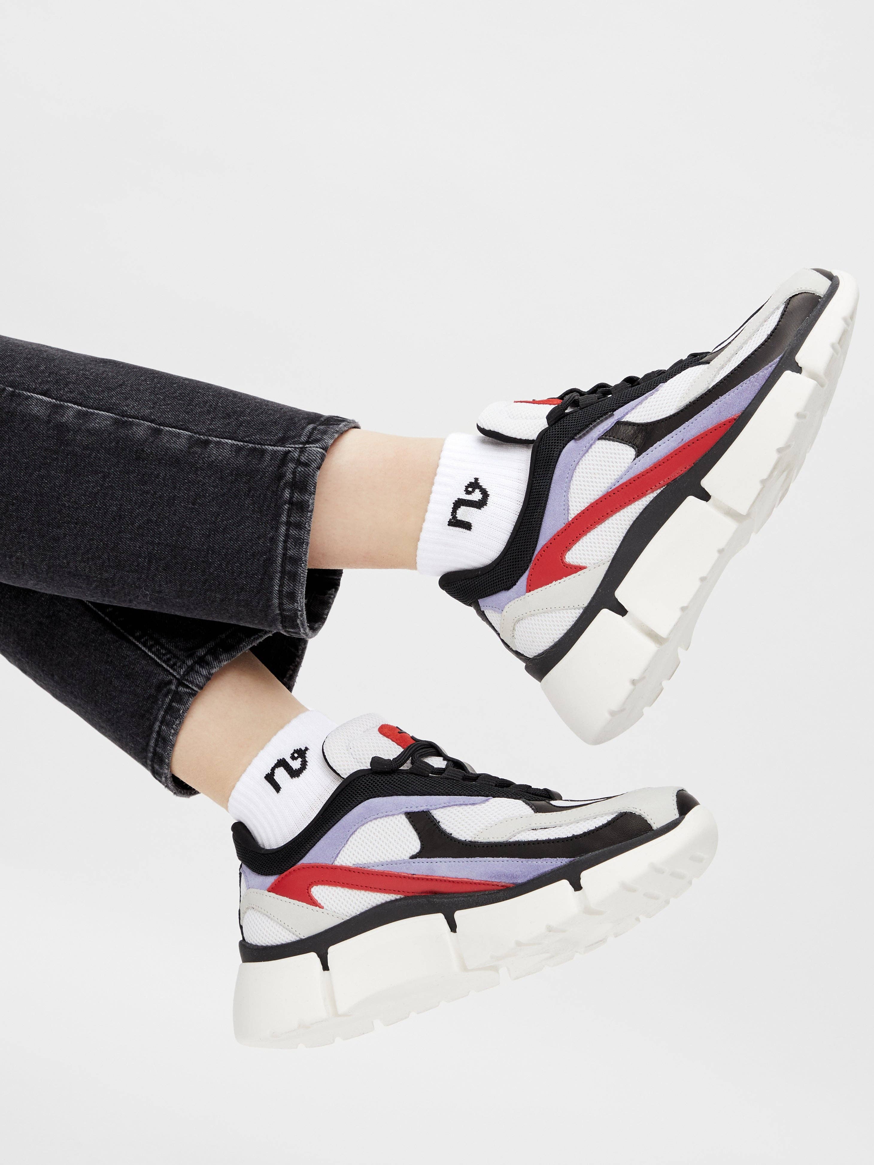 Natural Vibes - Wholesale Socks - Unisex - NV Essentials Socks - White Quarter Socks with Logo1