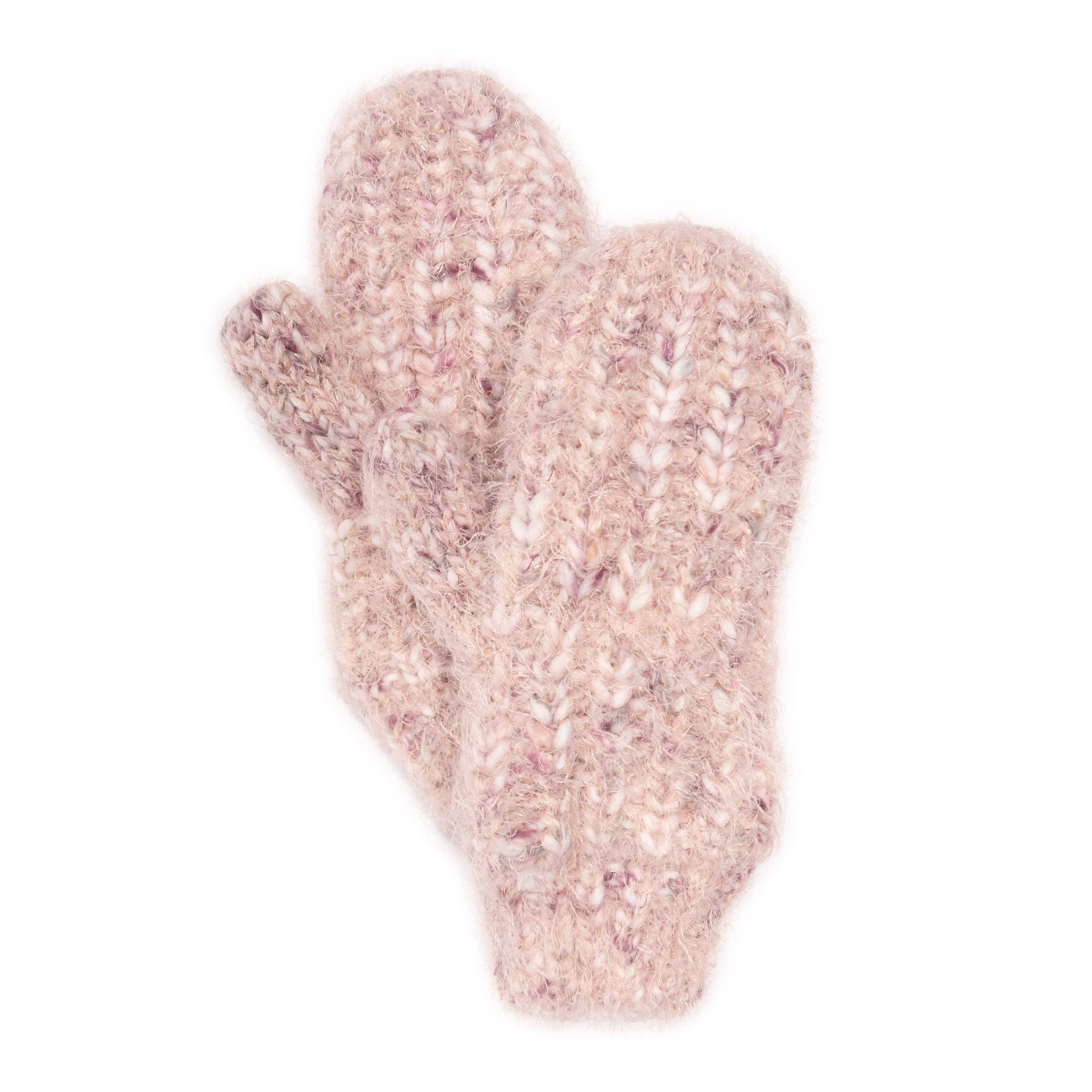 Muk Luks - Wholesale Mittens - Women's - MUK LUKS Women's Chunky Space Dye Eyelash Mitten1