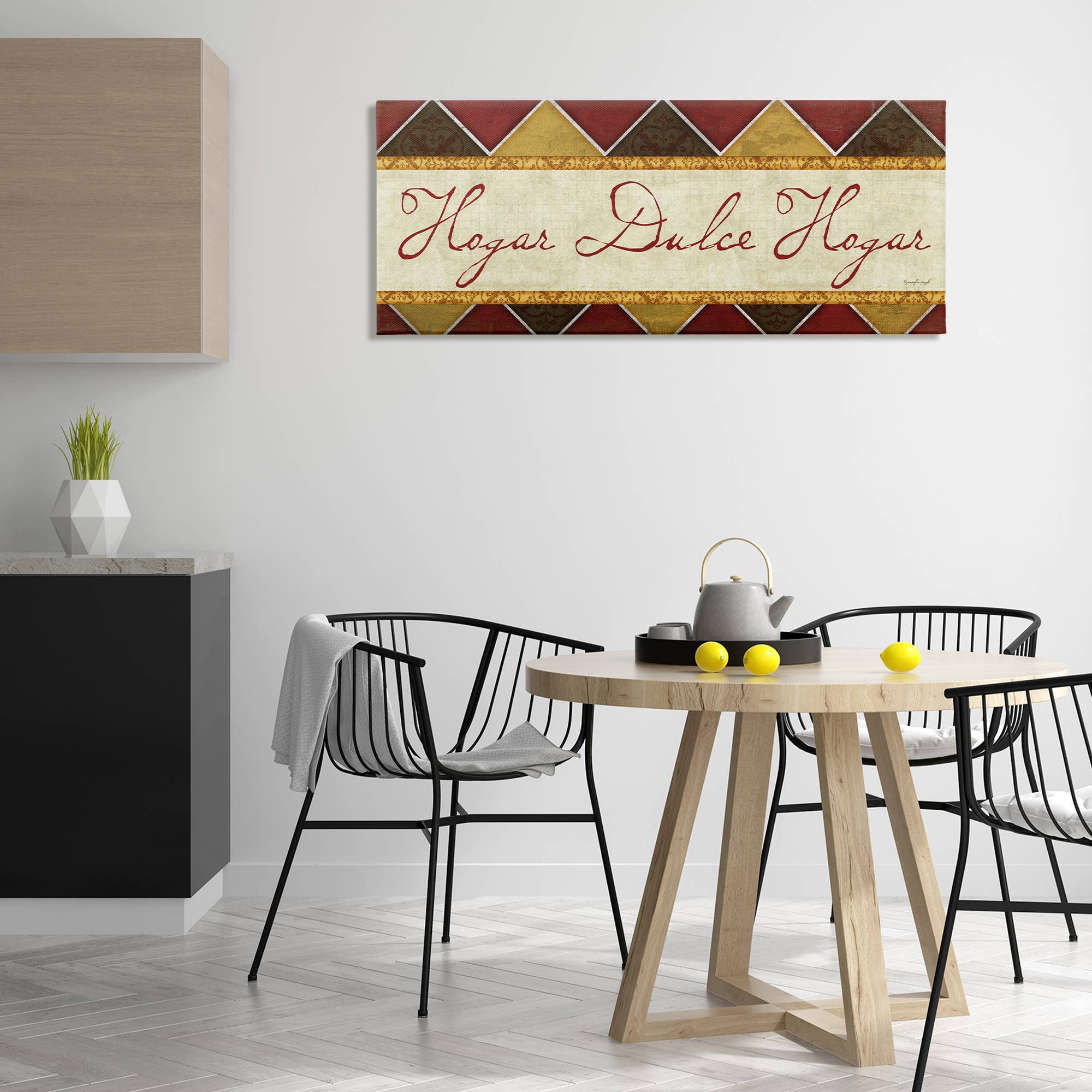 Stupell Industries - Vendita all'ingrosso Decorazione da parete - Bambini e neonati - Arte da Parete in Tela con Motivo Tradizionale "Casa Dolce Casa"14