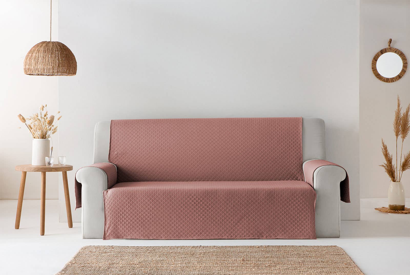 GAMUSI – Capa para cadeira/sofá por atacado – Capa de sofá lisa acolchoada algodão TRIVIAL57